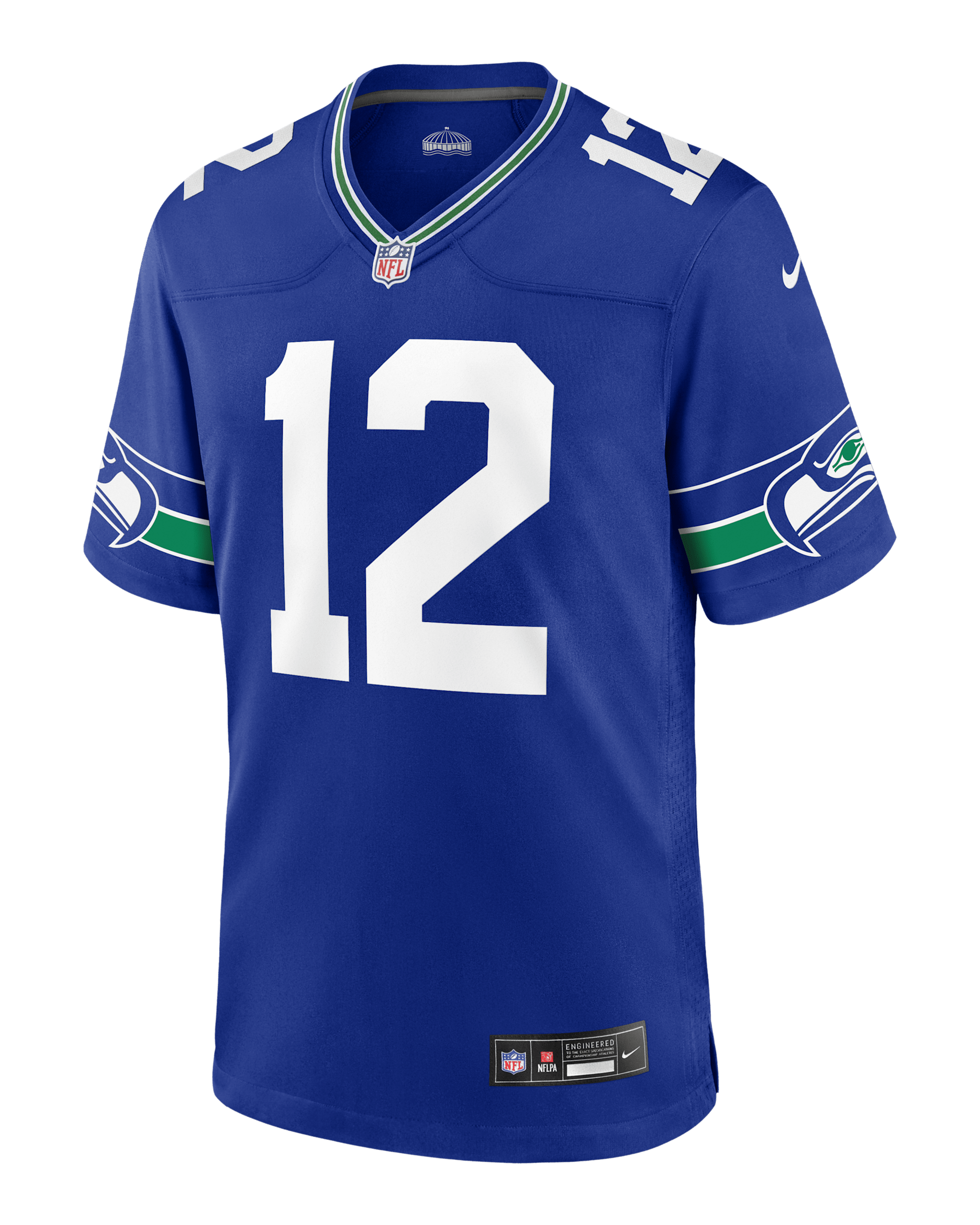 12th Fan Seattle Seahawks Men's Nike NFL Game Football Jersey